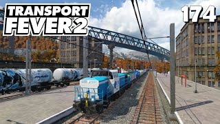 Transport Fever 2 S12/#174: Die österreich. Vossloh verbindet Güterbahnhof \u0026 Airport, inkl. Mitflug