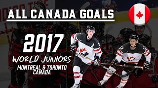 All Canada Goals - WJC 2017