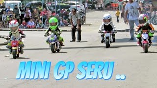 Anak Kecil Balap Motor Umur 3-10 Tahun Berani Ngebut - Pocket Bike Racing Kids (MINI GP Indonesia)