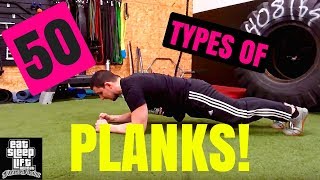 50 Different Types of Planks (Instructional)