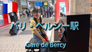 【海外ストリートピアノ】ドラクエ【パリ・ベルシー駅 / Gare de Bercy 】