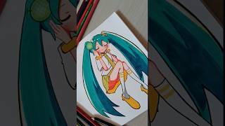 Drawing Hatsune miku |#drawing  |#animeart