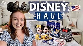 HUGE DISNEY & TARGET HAUL! 🇺🇸 Walt Disney World 50th merchandise, clothing, homeware, pins & snacks!