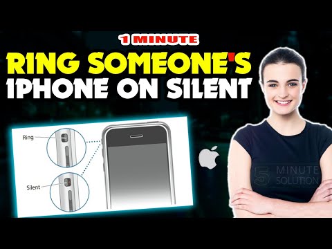 How to Ring someone's iphone on silent 2024