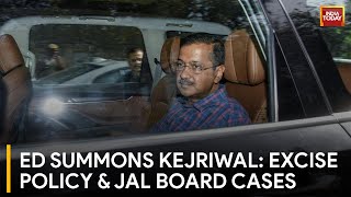 Arvind Kejriwal Summoned By Enforcement Directorate Over Excise Policy And Jal Board Cases