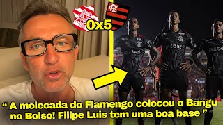 VEJA OS ELOGIOS DA MIDIA PAULISTA SOBRE O SHOW DO FLAMENGO CONTRA O BANGU NO CARIOCA HOJE! LINDO!