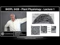 biopl3420 plant physiology lecture 1