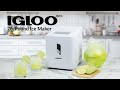 iglicebsc26wh igloo® 26 pound ice maker