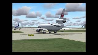 FS2004: JAL J Bird MD-11 Departs Tokyo