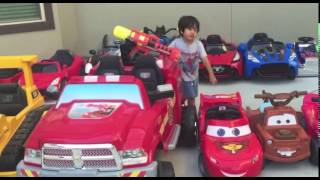 HUGE POWER WHEELS COLLECTIONS Ride On Cars for Kids Compilations - Part 2