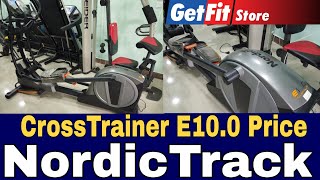 NordicTrack E10.0 Elliptical slightly used like naew@GetFitStore