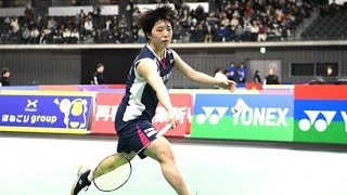 【全日本総合バドミントン2024】大竹望月＆髙橋美優が準々決勝進出。「1年間優勝を目標にしてきた。向かっていく気持ちを前面に出して頑張りたい」