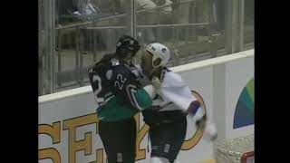 Donald Brashear and Brent Severyn fight (Oct 3, 1997)