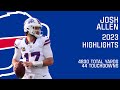 Josh Allen | 2023 Highlights