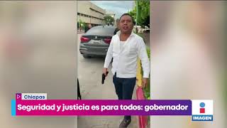 Rutilio Escandón asegura justicia en caso de expareja de su hija | Noticias con Yuriria Sierra