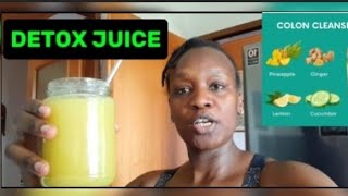 PINEAPPLE DETOX JUICE USING A BLENDER + BENEFITS