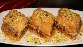 Baklava with pistachio