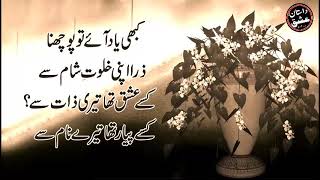 Kabhi Yaad Aye Tu Pochna | Heart Touching Poetry Urdu | Andaz e Bayan | Urdu Poetry | Urdu Ghazal