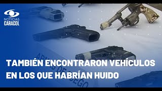 Hallan armas que sicarios habrían usado en atentado contra hijo de Enilce López