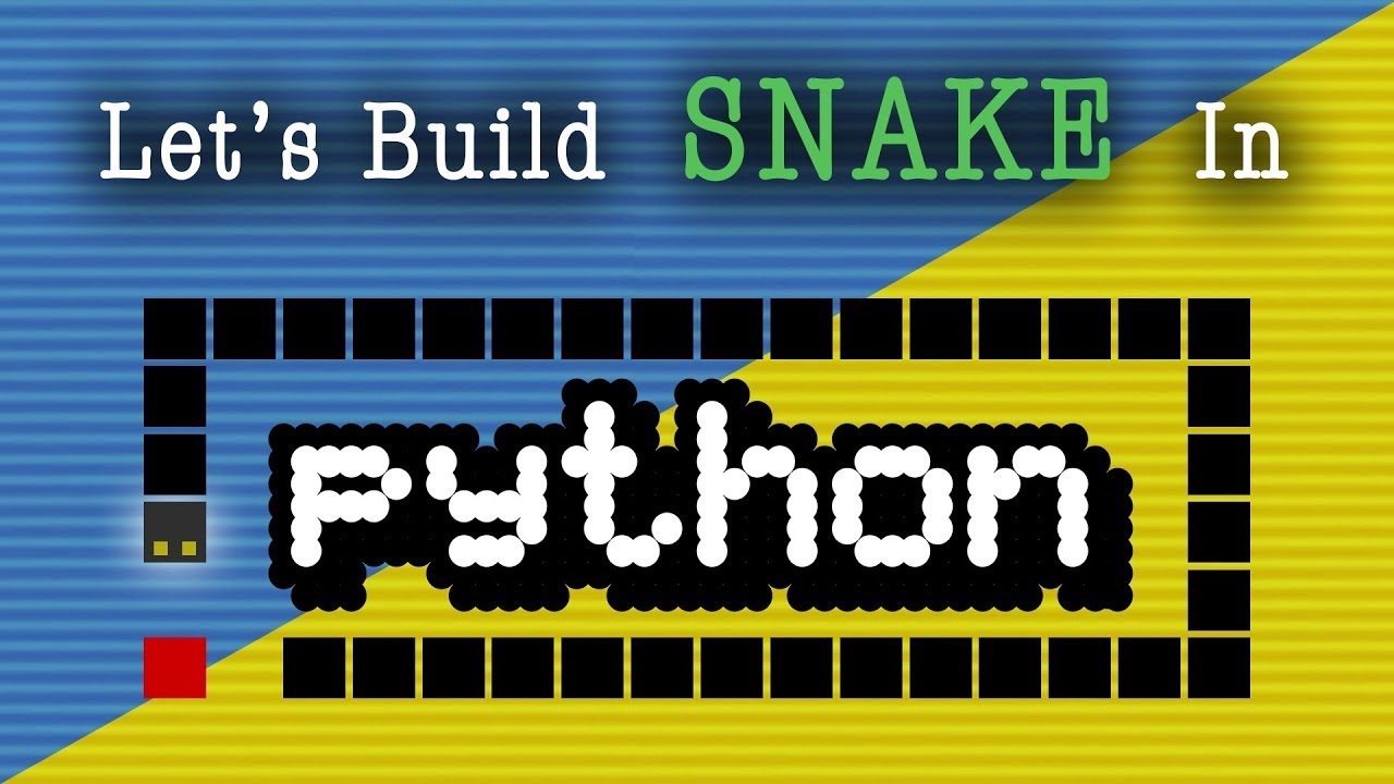 🔴 Let's Build A Simple SNAKE Game Python Tutorial For Beginners (code A ...