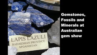 Gemstones, Fossils and Minerals at Australian Gem Show