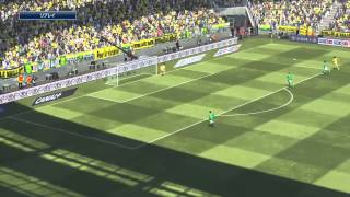 ウイイレ2015 ゴール集91 柿谷曜一郎 ダイレクトボレー　 WinningEleven2015 PES PS4