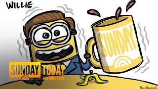 Willie Geist Gets Minionized For Sunday Mug Shots!