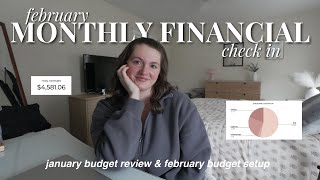 Monthly Financial Reset | Income, expenses, saving for a house, paying off my car loan