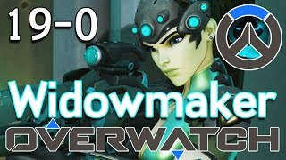 Overwatch 19-0 Killstreak - Widowmaker | TOA-DEF