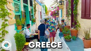 The most beautiful village in the Cyclades, Greece 🇬🇷 - Ano Syros - 4k Ultra HD Walking Tour