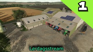 Farming simulator 2025 livestream alle på pc kan være med. (Calmsden farm) Episode 1