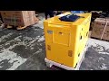 Genset Silent Tsuzumi TDG 10000 S Diesel Generator 9 KVA Heavy Duty - Panel Digital