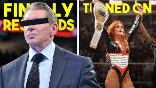 Vince McMahon Finally Responds...WWE Fans Turn on Becky Lynch...NEW Champion...W
