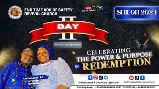 SHILOH 2024 || CELEBRATING THE POWER & PURPOSE OF REDEMPTION || DAY 2(MORNING SESSION) || 14-11-2024