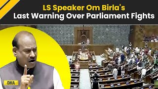 Parliament Fight: Om Birla's Gives Final Warning To MPs | PM Modi | Rahul Gandhi | Amit Shah | BJP