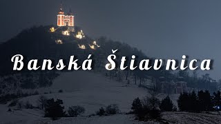 Čarovná Banská Štiavnica 4K | Walking Tour Video