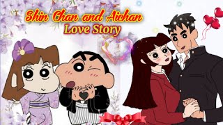😘🥰Shin Chan X Aichan💕🥰 No Copyrights Shin Chan and Aichan love story in Hindi ||@MrSK420Amv