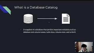 Harvard CS165 - Section: Database Catalog
