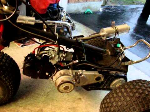 Honda Atc70 Build 002 Youtube