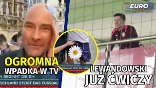 WIELKA WTOPA W NIEMIECKIEJ TV. LEWANDOWSKI JUŻ NA ROWERKU | EURO EXPRESS