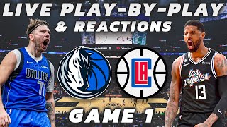 Dallas Mavericks vs Los Angeles Clippers | Live Play-By-Play & Reactions
