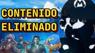 ¡EL MAS GRANDE ICEBERG sobre CONTENIDO DESCARTADO de VIDEOJUEGOS!