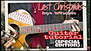 LAST CHRISTMAS - WHAM/HOW TO PLAY ON GUITAR FOR BEGINNER