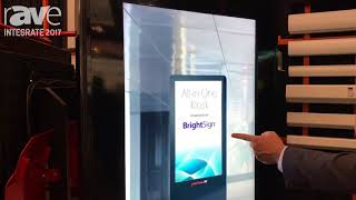 Integrate 2017: Peerless-AV Highlights Its All-in-One Kiosk Powered by BrightSign