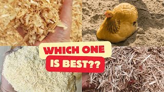 Different types of chicken bedding | Which one is the BEST??