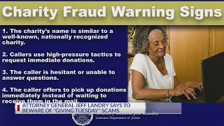 Charity Scam Warnings