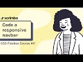 Responsive Navbar | CSS Flexbox tutorial