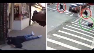 NYPD  on patrol witness a gang murder, gets into crazy gun fights