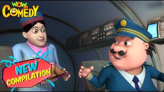 Motu Patlu - Mission Moon - Full Movie | Hindi Animated Movies for Kids |  Wow Kidz Movies