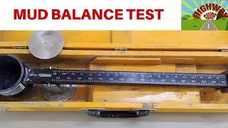 MUD BALANCE TEST